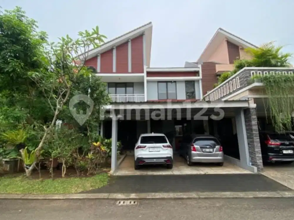 Rumah 2 Lantai Posisi Hook di Legenda Wisata Cibubur - Fully Furnished