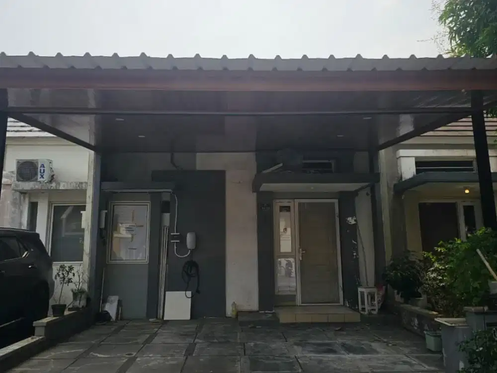 Disewakan Rumah di Cluster Fedora Suvarna Sutera Carport 2 Mobil