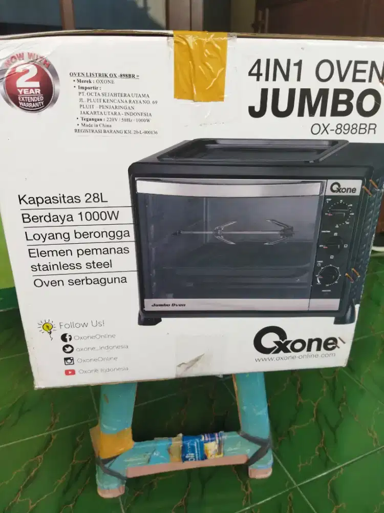 Oxone 898BR  4 in 1 oven jumbo