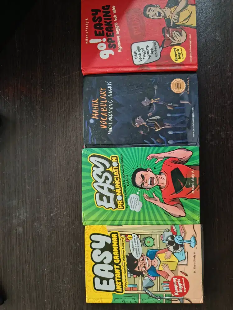 Paket Buku Belajar Bahasa Inggris Kampung Inggris Pare