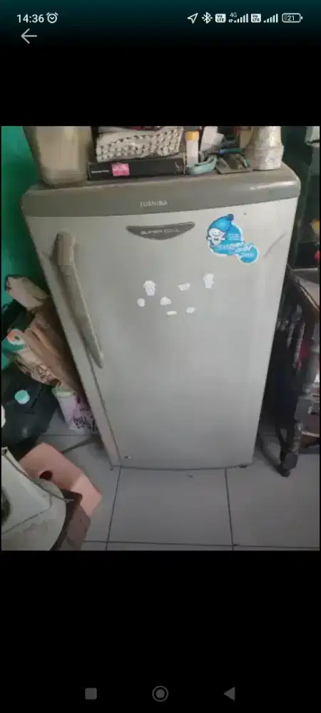 Frizer toshiba kondisi oke