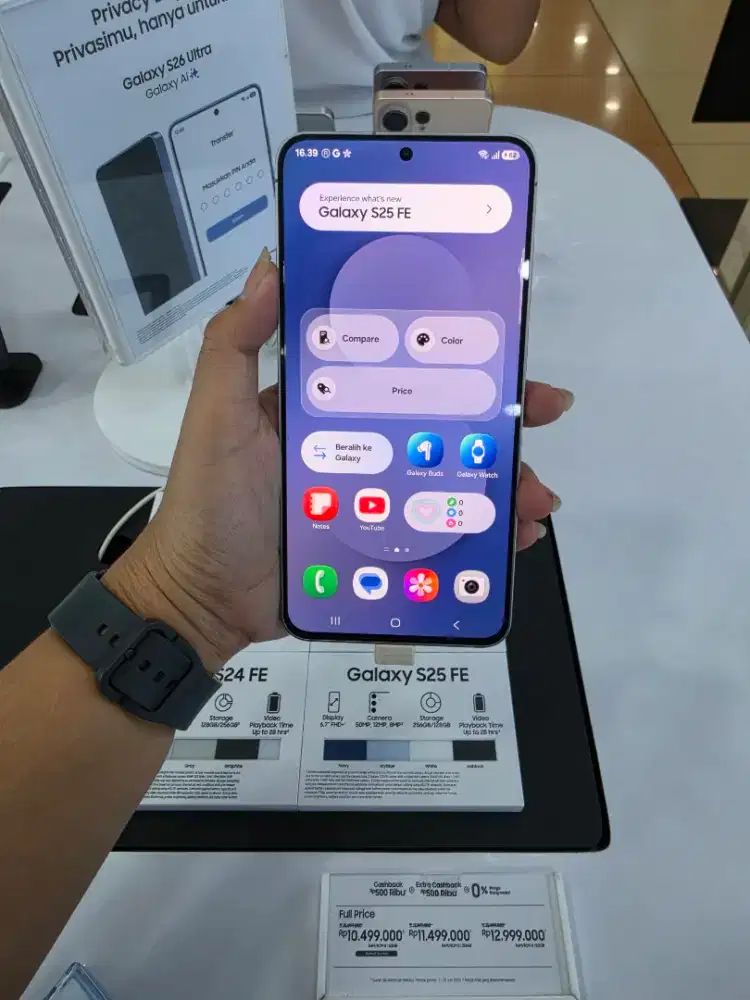 Samsung Galaxy S25 FE Cashback Up to 1juta