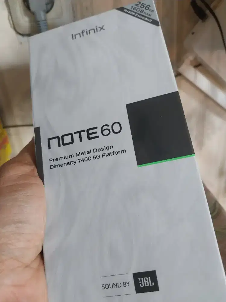 infinix note 60 8/256 NEW RESMI