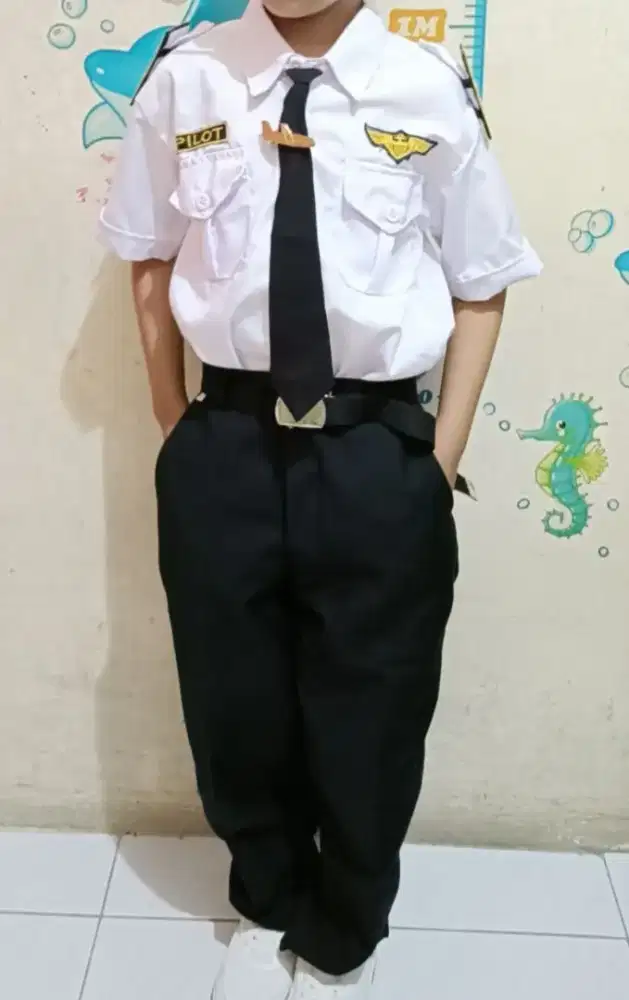 Baju pilot profesi anak