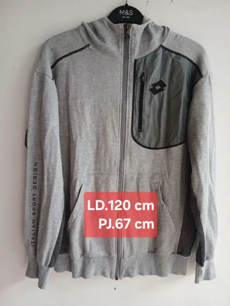 Jaket Lotto hoddie original