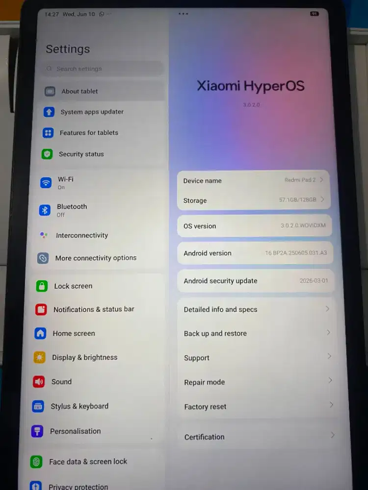 REDMI PAD 2 4/128