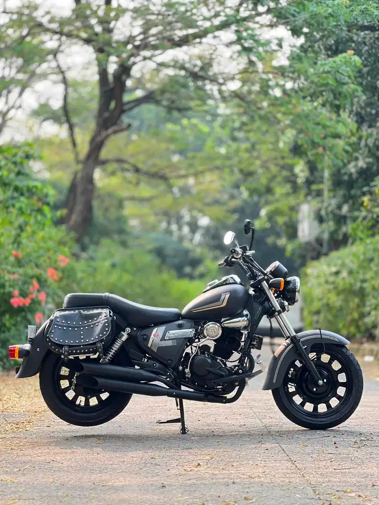 BENELLI MOTOBI 200 EFI 2022 HITAM KM 5K PAJAK PANJANG SIAP TOURING