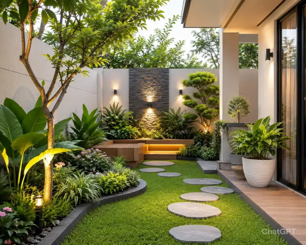 Taman rumah/kantor (garansi)