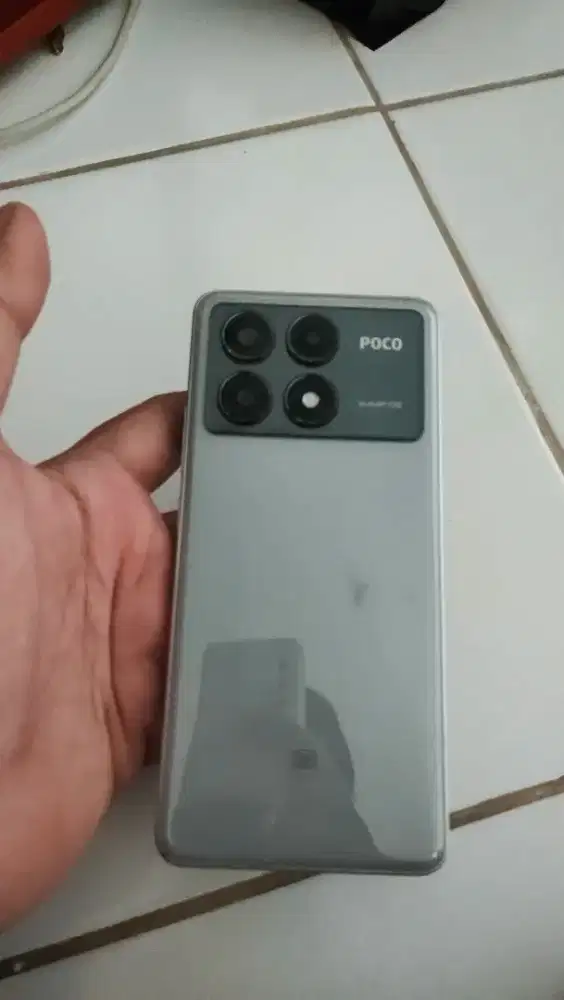 Dijual POCO X6 PRO 12GB/512GB mulus pemakaian cewe