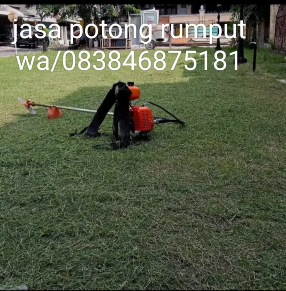 Menerima jasa potong rumput