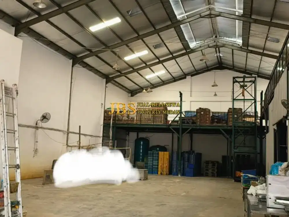 Jual Gudang 3 In 1 Siap Pakai di Komplek Gudang Intan Jalan Letda Sujono - Medan