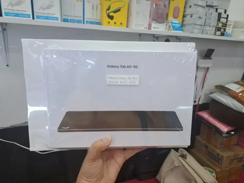 Samsung Galaxy Tab A11+ 5G 6/128GB Gray + Cover New Segel Box Resmi