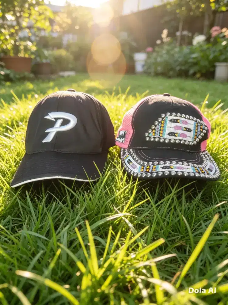 Paket Branded 2 Topi : Pits by Richardson Ori + Bonus