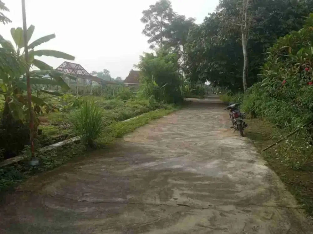 Jual lahan kosong dekat jln raya Wedomartani ngemplak