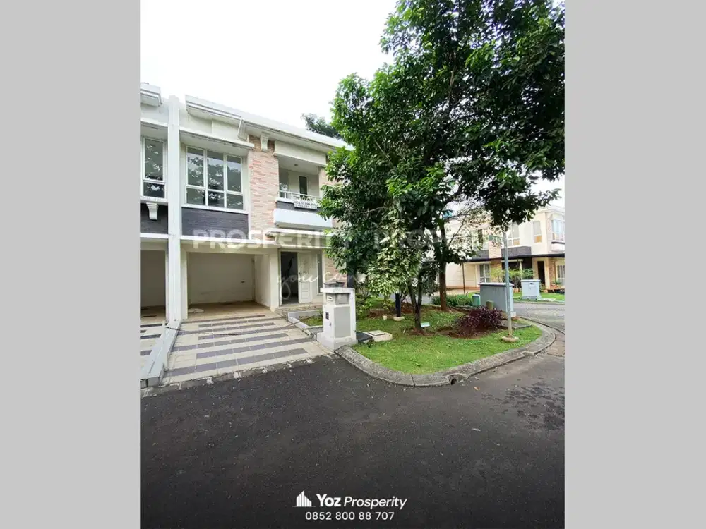 Rumah Baru Posisi Hoek di Cluster Edison Scientia Summarecon Gading Serpong