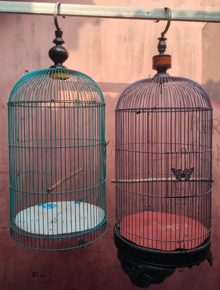 2 Sangkar / kandang burung love bird, kenari, jalak, anis, trucuk dll