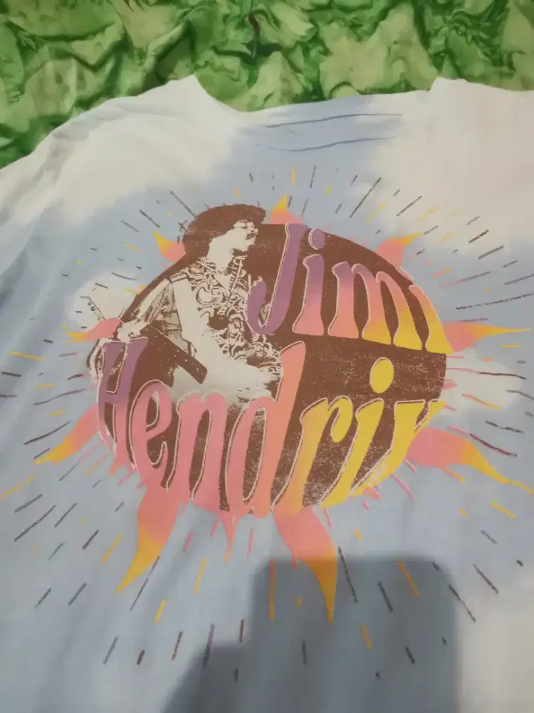 Kaos Jimi Hendrix/ Musisi Legendaris/ Size L (ORIGINAL MERCHANDISE)
