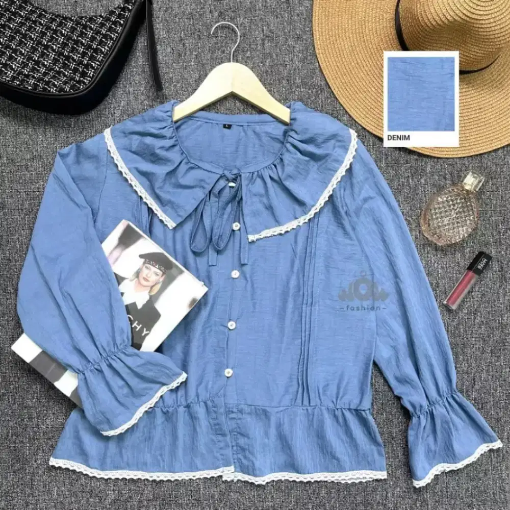 baju atasan ala korea size all
