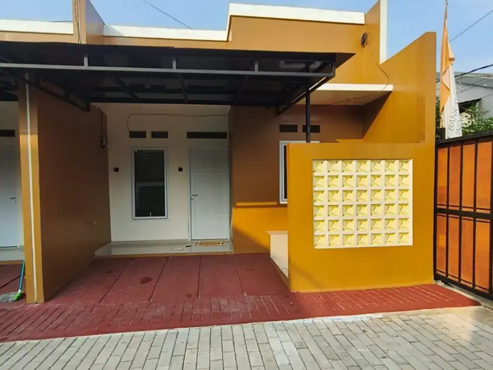 Rumah Baru dalam cluster di Radar Auri CImanggos Depok