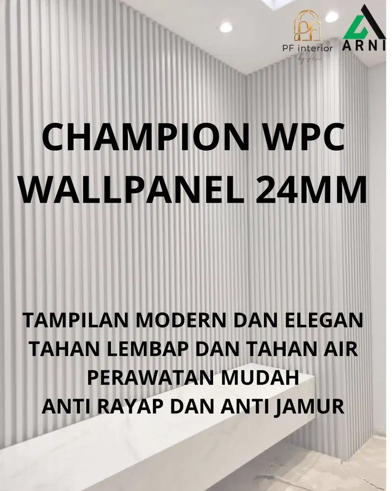 CHAMPION WPC WALL PANEL 24MM