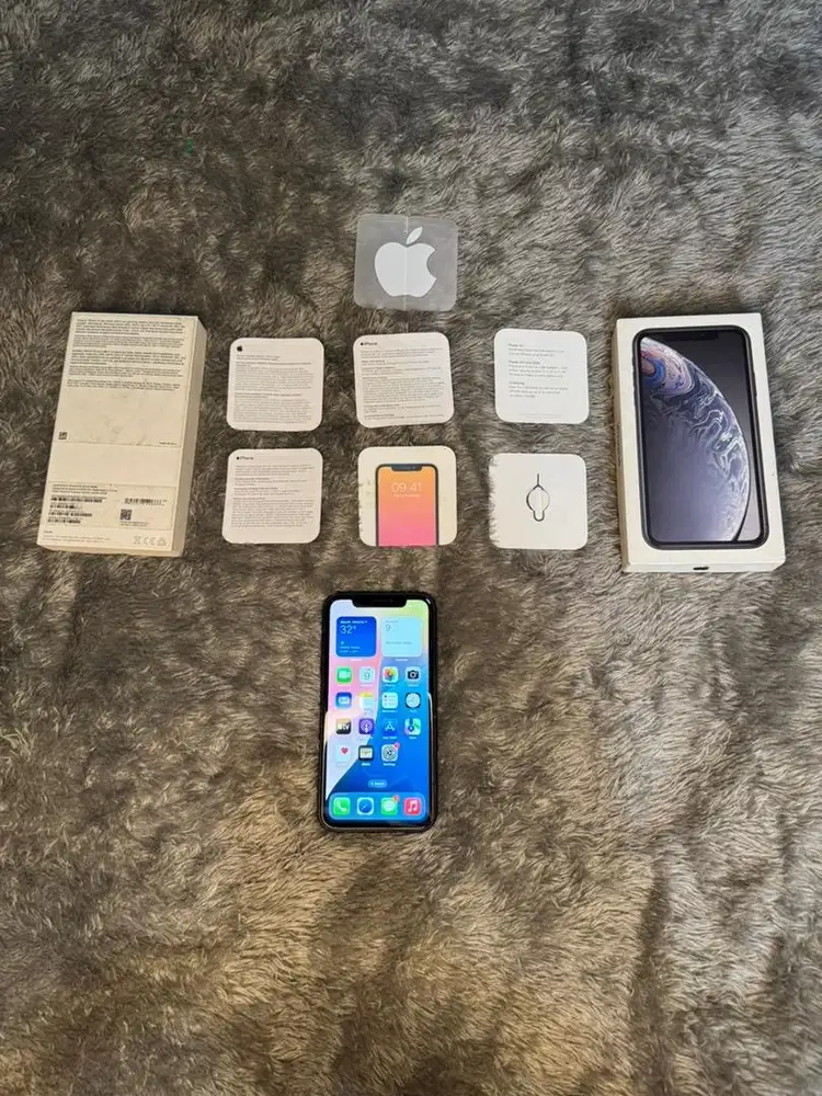 iPhone XR 64GB Garansi Ex iBox Battery Health 100% Baru Ganti