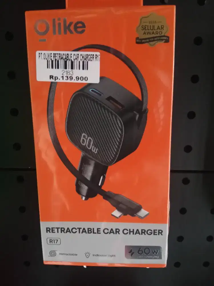 PT. OLIKE RETRACABLE CAR CHARGER R17