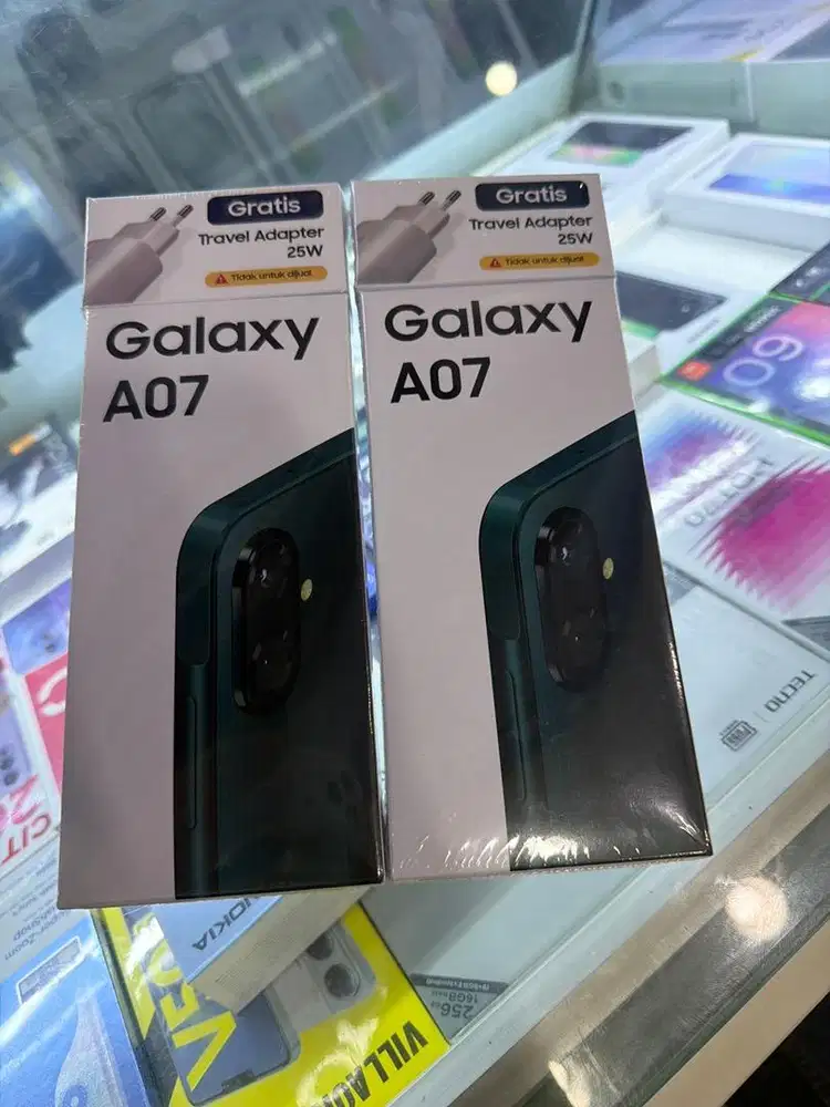 GRATIS TAMPERGLASS Samsung A07 4+4/64 NEW