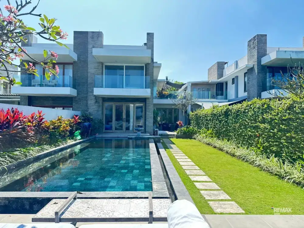Villa FOR SALE — Luxury Beachfront at Keramas Beach, Gianyar.