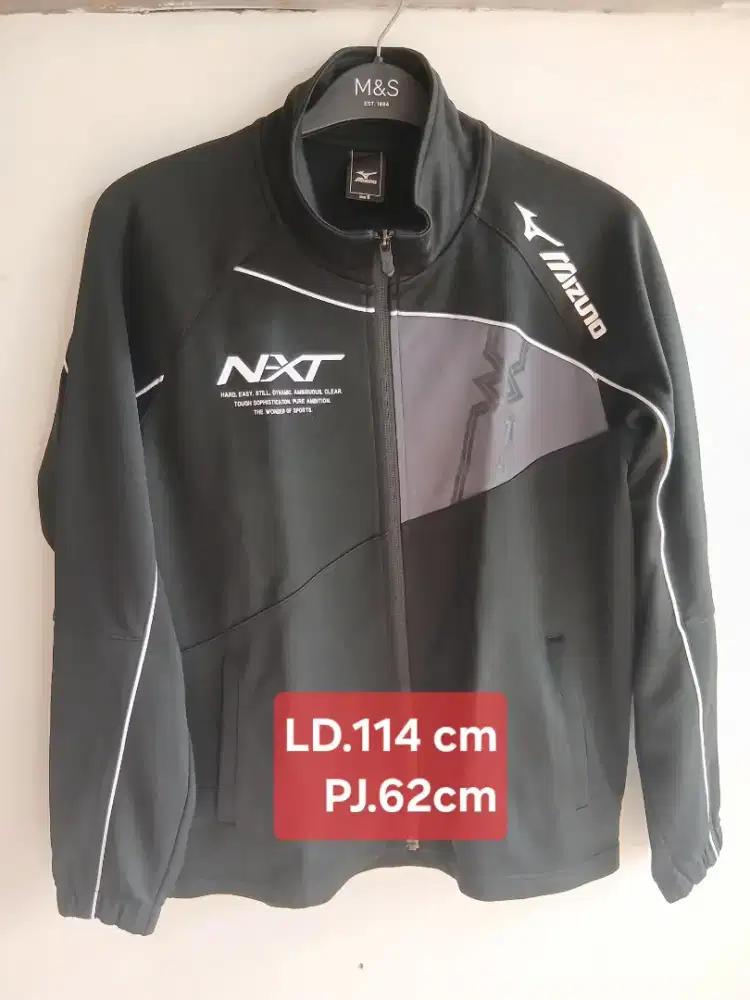 Jaket tracktop Mizuno original 2 pcs