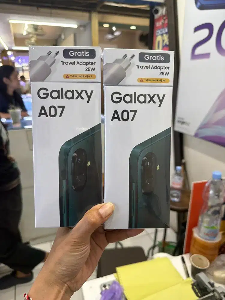 PROMO GRATIS TAMPERGLASS Samsung A07 6+6/128 NEW SEIN