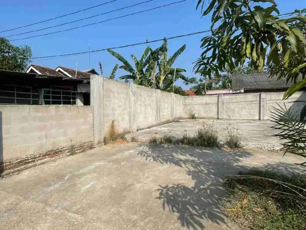 Tanah Kavling Ruko Pinggir Jalan Utama Luas 75 m SHM On Hand
