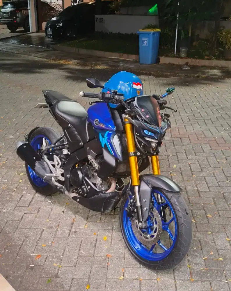 Tipe motor Yamaha mt 155, yg minat boleh  gasss,
