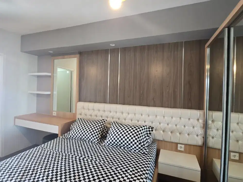 DIJUAL APARTEMEN EDUCITY  PRINCENTON LANTAI 11 DENGAN PERABOTAN BARU LENGKAP ELEGENT