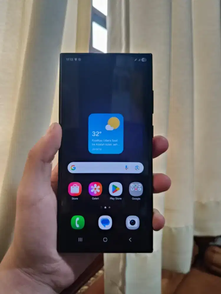 Samsung S23 Ultra 5G 12/256GB Fullset siap pakai