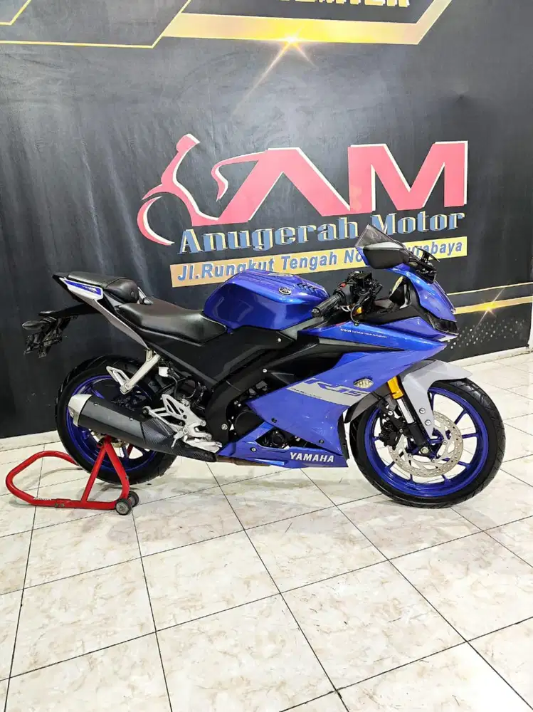 Yamaha All New R15 VVA V3 TH 2021 Racing blue like new
