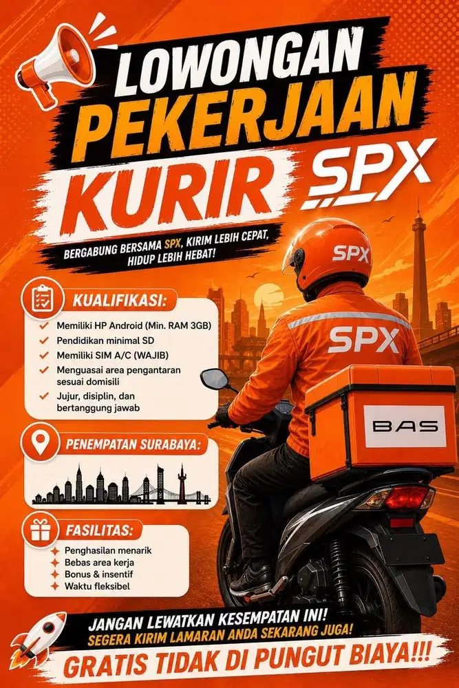 Lowongan Kurir SPX EXPRESS