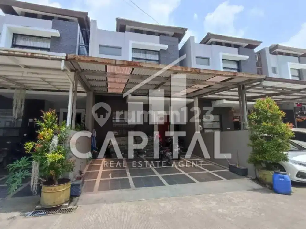 Dijual Rumah Minimalis Dua Lantai di Cluster One Gate Sayap Bkr Bandung Kota