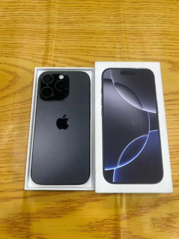 Iphone 16 Pro Beacukai All Operator Normal Fullset