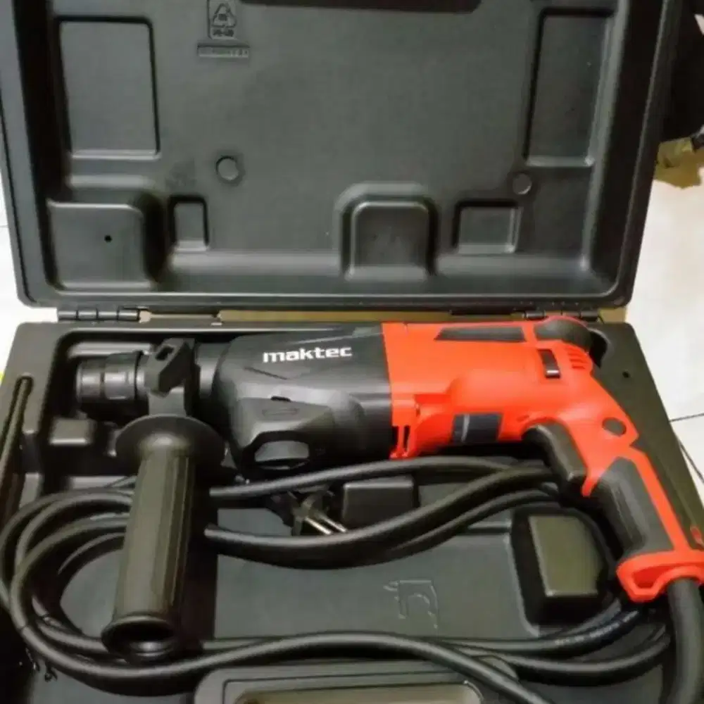 Bor Drill Maktec Mt 870 Makita hammer daya 710 Watt skala proyek