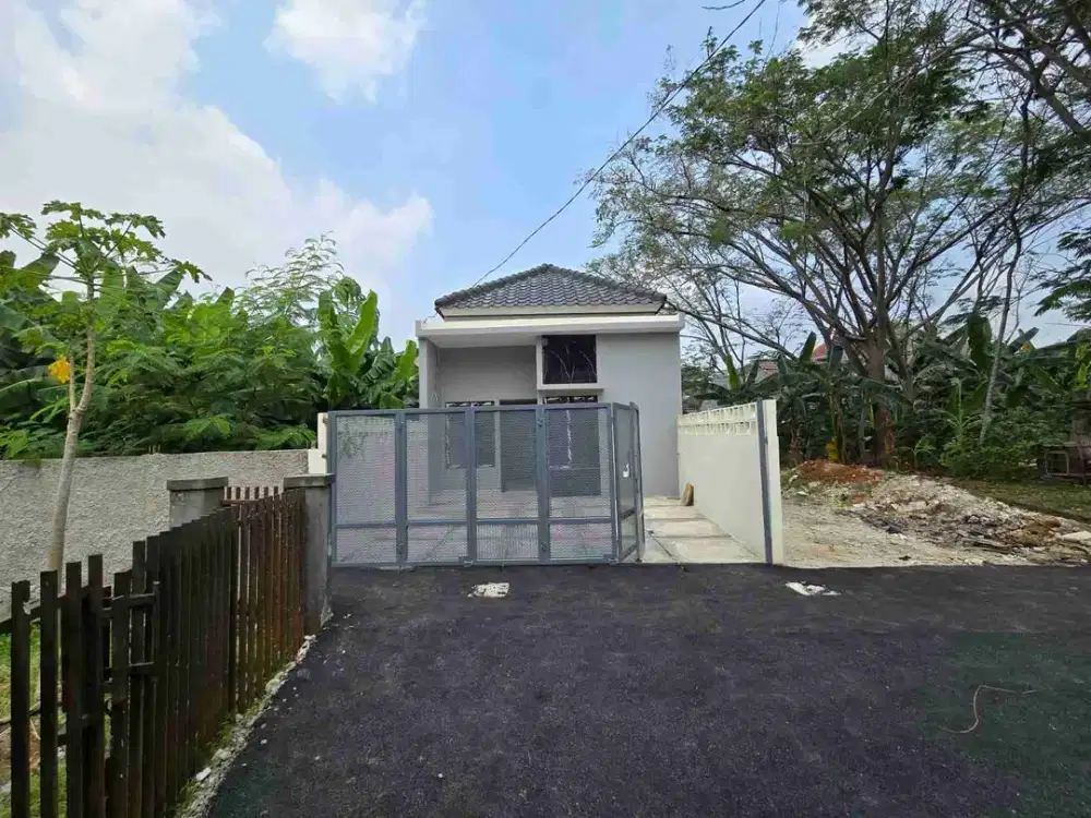 TURUN HARGA! Dijual Rumah Brand New 1 Lantai di Jl Masjid Al Huda, Jombang (belakang Permata Bintaro), Tangerang Selatan