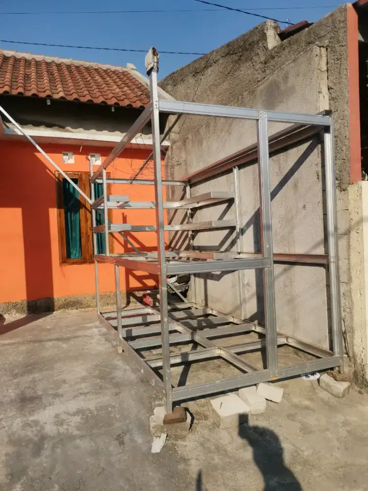 rangka boot baja ringan kokoh