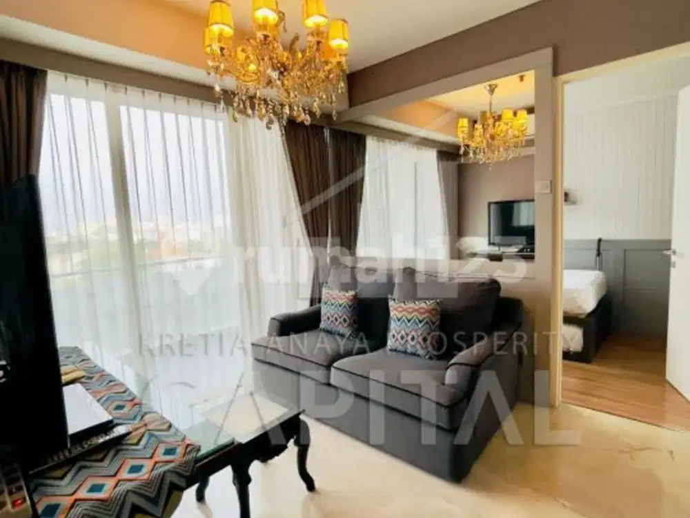 Unit Cakep 2 BR Pool View Classic Style di Landmark Residence Tower A Lantai 5