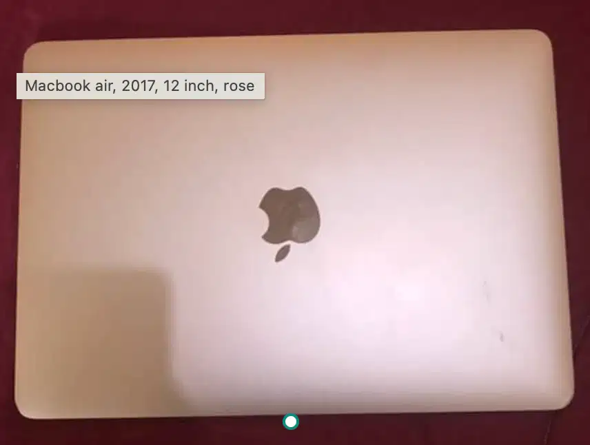 Macbook air, 2017, 12 inch, rose