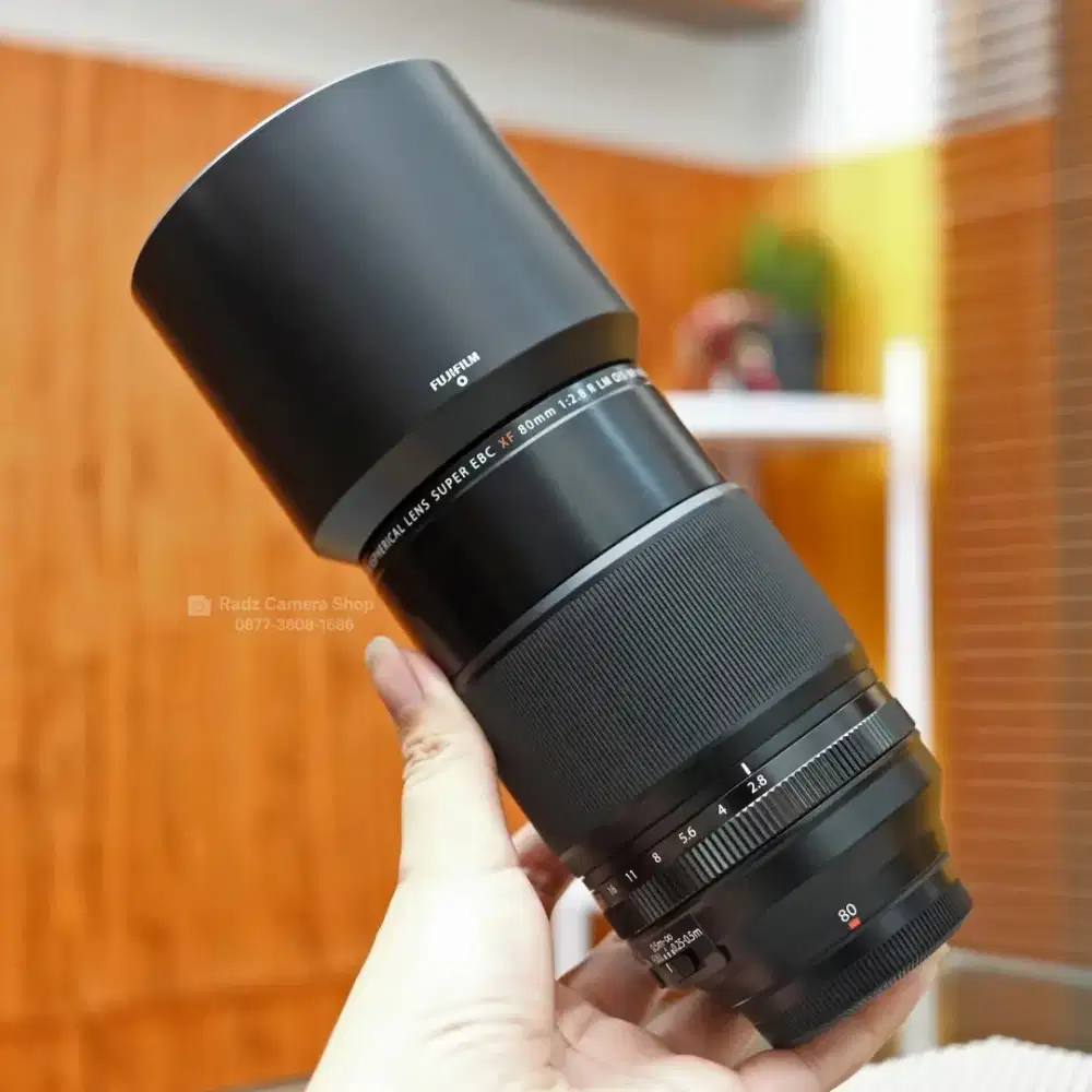 Fujifilm XF 80mm F2.8 R LM OIS WR Macro Ex FFID Like New