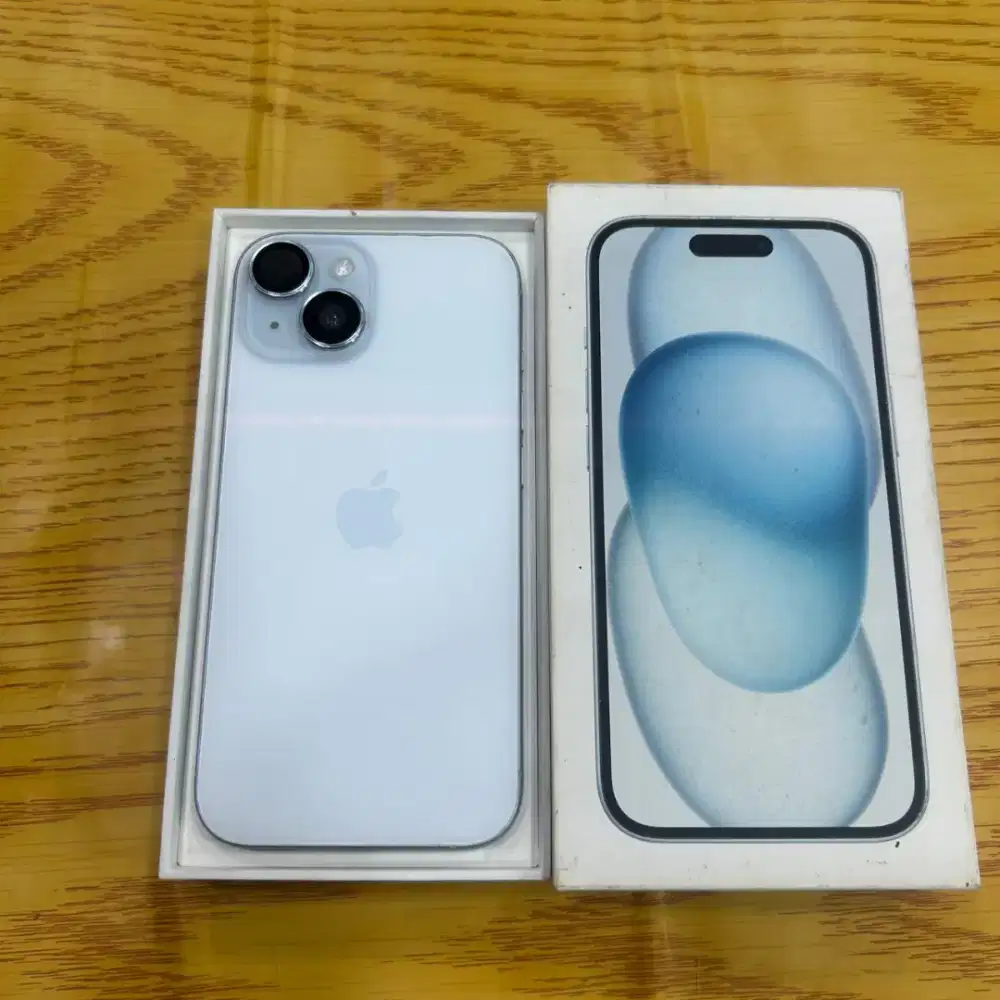 iPhone 15 Basic 128Gb iBox Blue Normal Fullset
