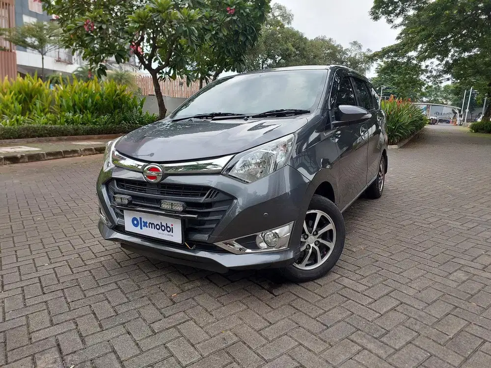 TDP 1 JUTA Daihatsu Sigra 1.2 R Bensin-AT 2017 Abu CUALD