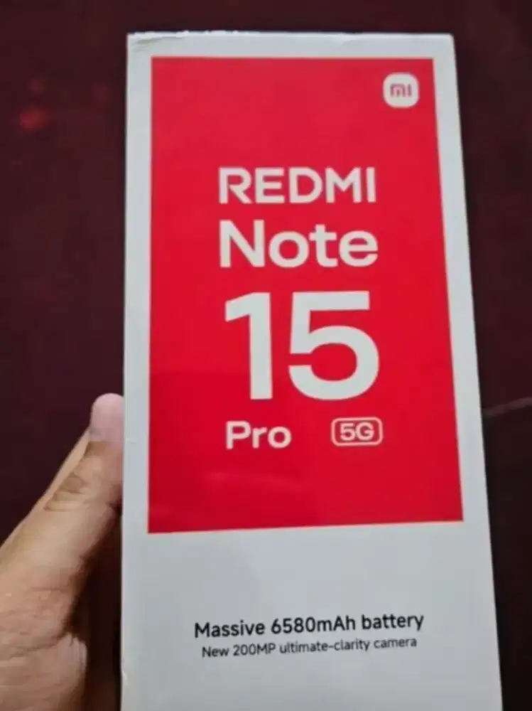 Xiaomi note 15 pro 12/512 Titanium Segel