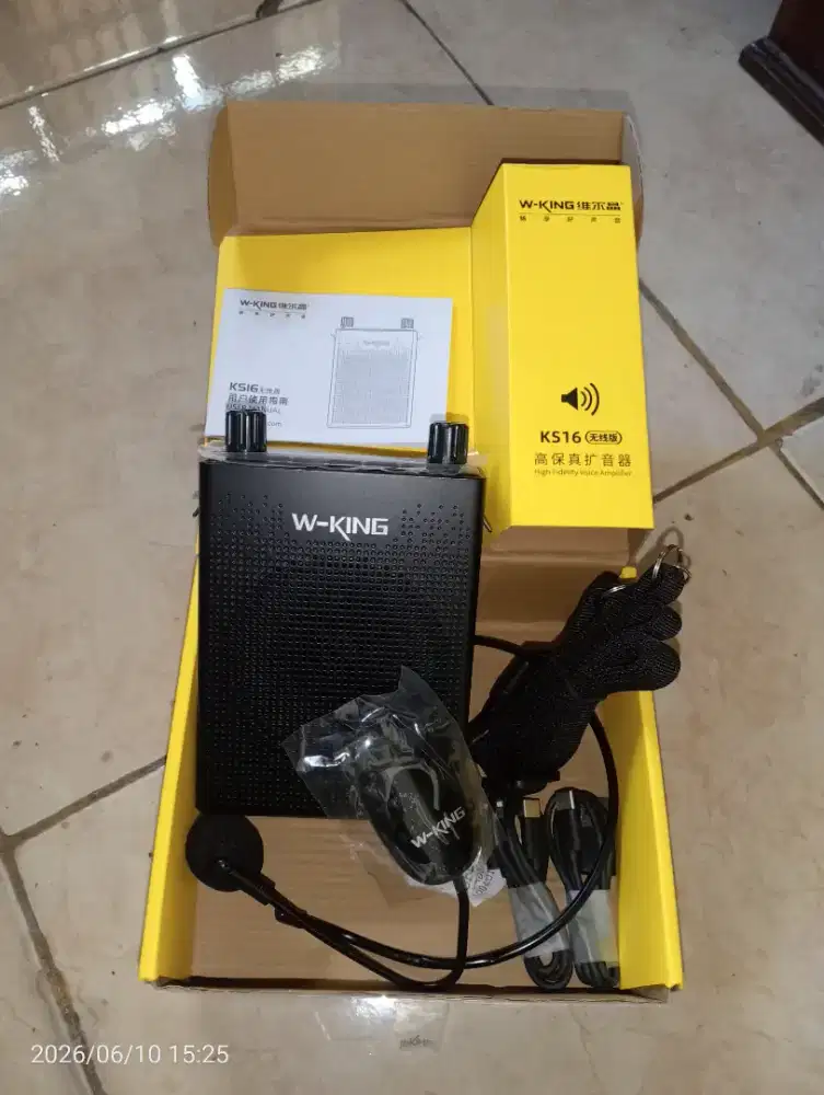 Amplifier Speaker Portabel W-KING KS16