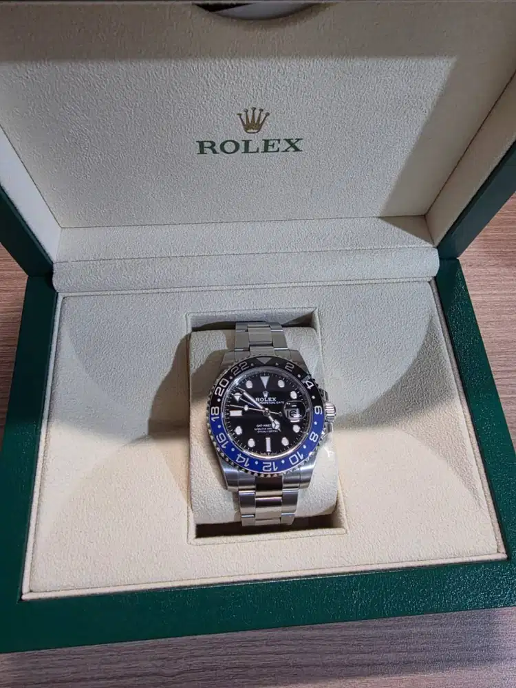 ROLEX GMT MASTER II BATMAN 2022
