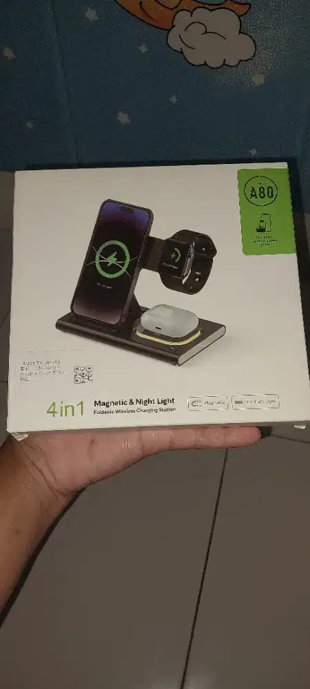 Wireless Charging A80 4 in 1